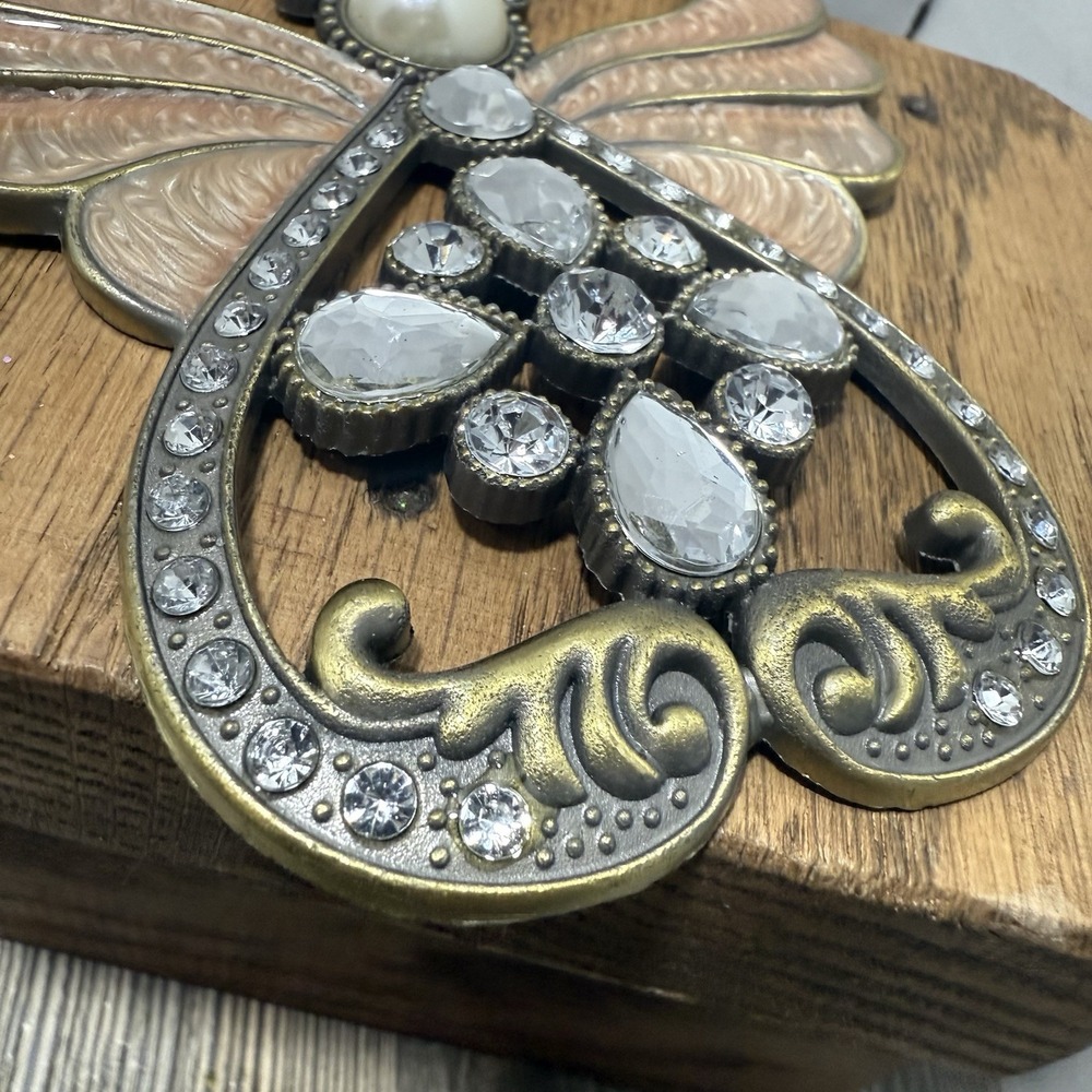 Pewter And Enamel Guardian Angel Ornament - Picture 4 of 7